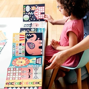 Poppik - Stickerposter Panorama Zirkus - AURYN Shop