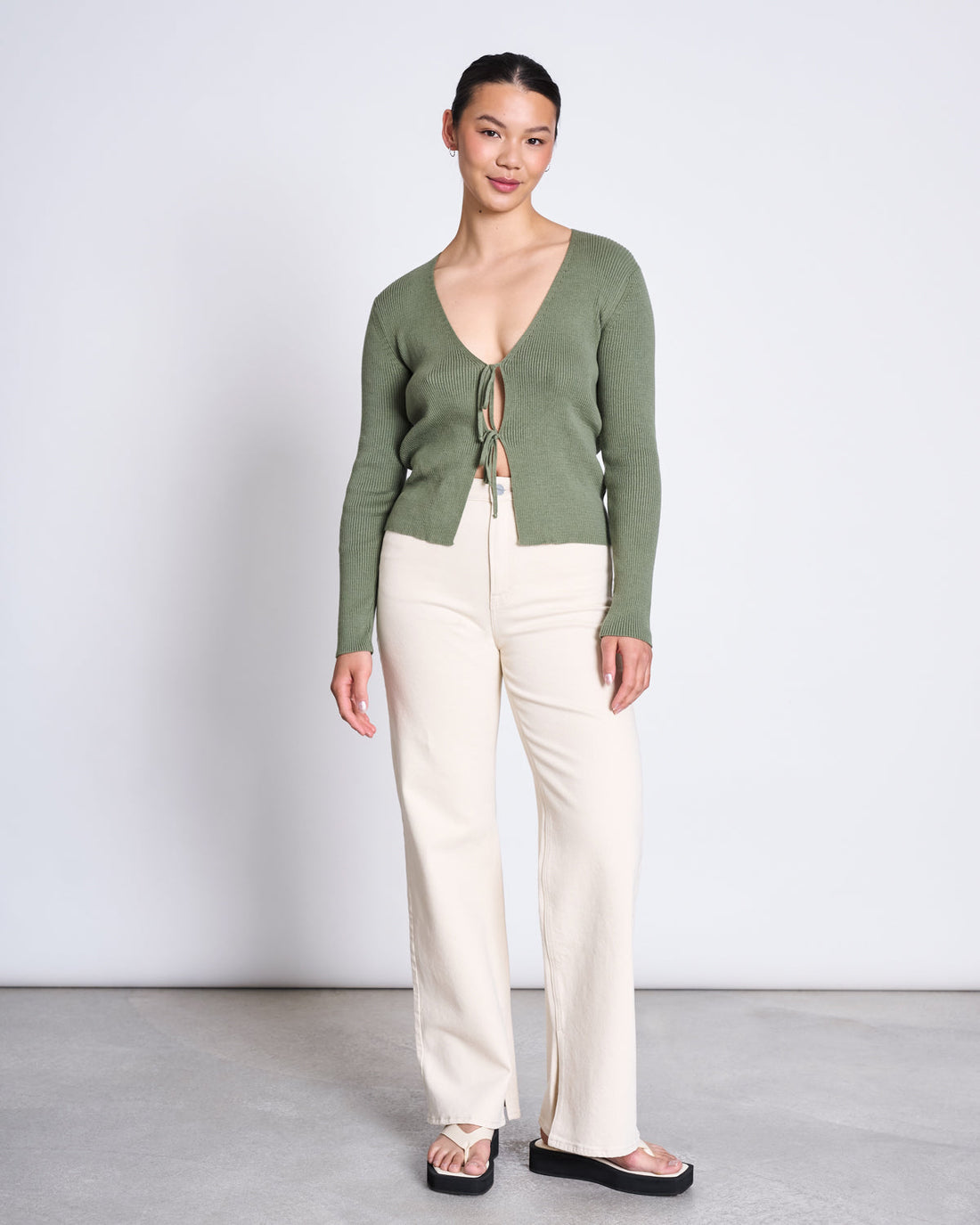 Jan ´n June - Strick Cardigan Tangy Sea Spray grün