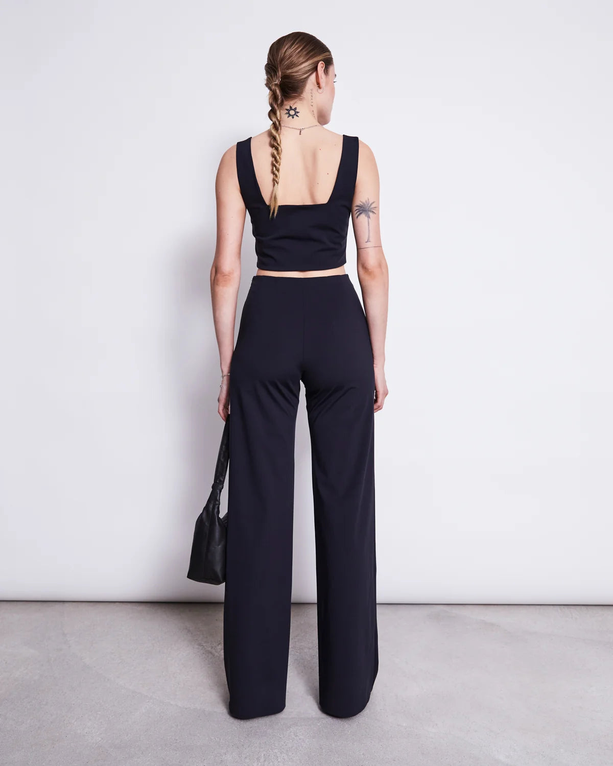 Jan ´n June - weite Hose Marlene schwarz