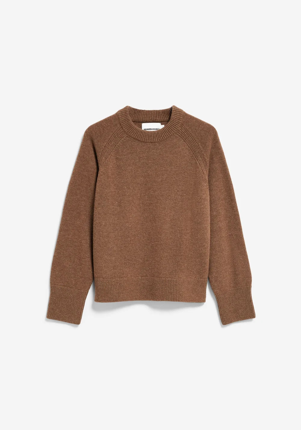 Armedangels - Strickpullover Bio-Wolle, braun