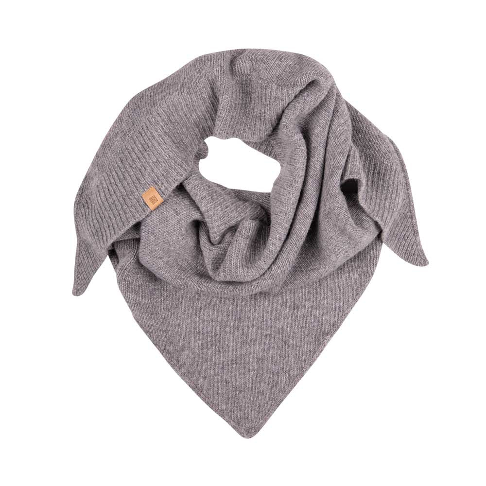 Pure Pure - 3-Ecktuch Kaschmir grau
