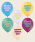 Ava & Yves - Luftballons "Happy Birthday"