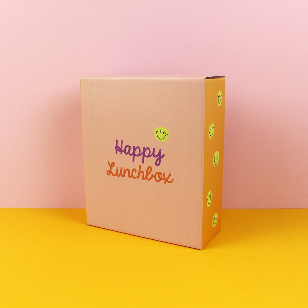 Ava &amp; Yves - Lunchbox smile, rosa-rot-violett