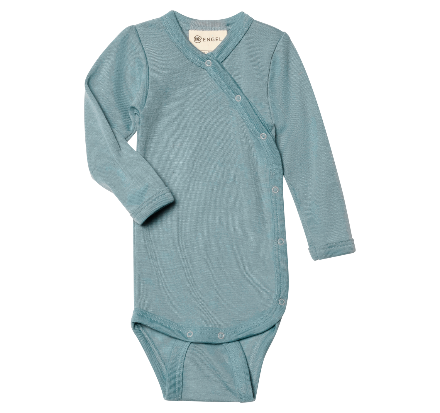 Engel - Baby Wickelbody langarm blau