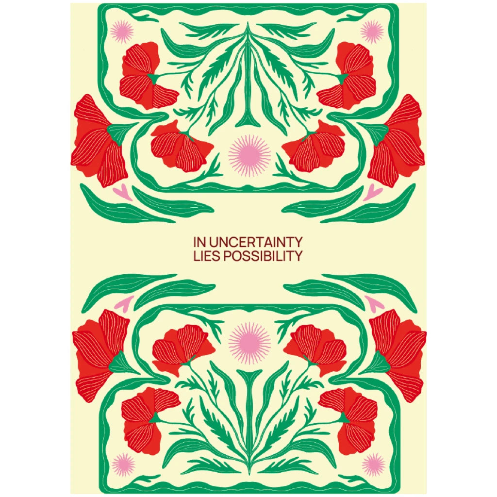A-Journal - Affirmationskarten Florales Design