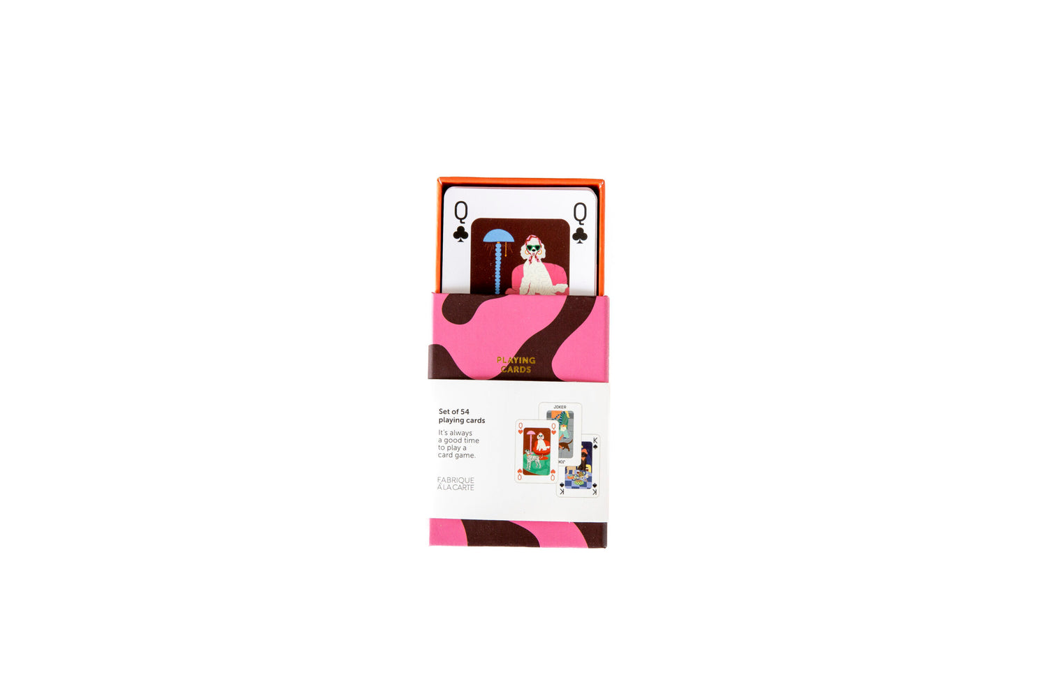 A-Journal - Spielkarten Hundemotive rosa