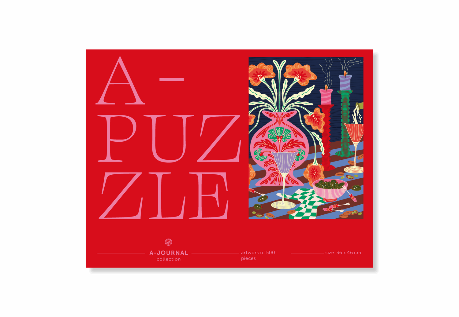 A-Journal - Damen Puzzle Apéro 500 Teile