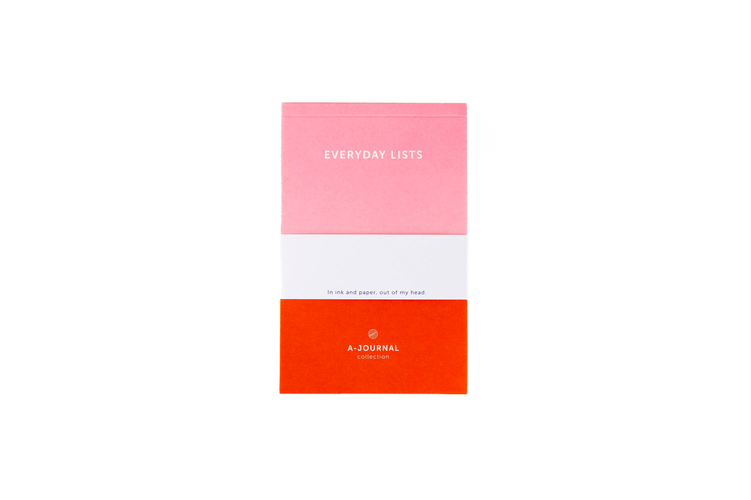 A-Journal - Notizblock Pink Red