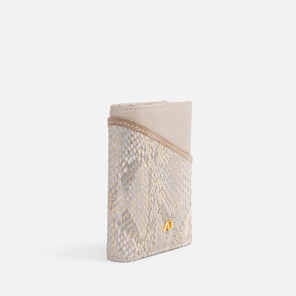 Any Di - Mini Wallet Pocket/ Geldbeutel beige-snake