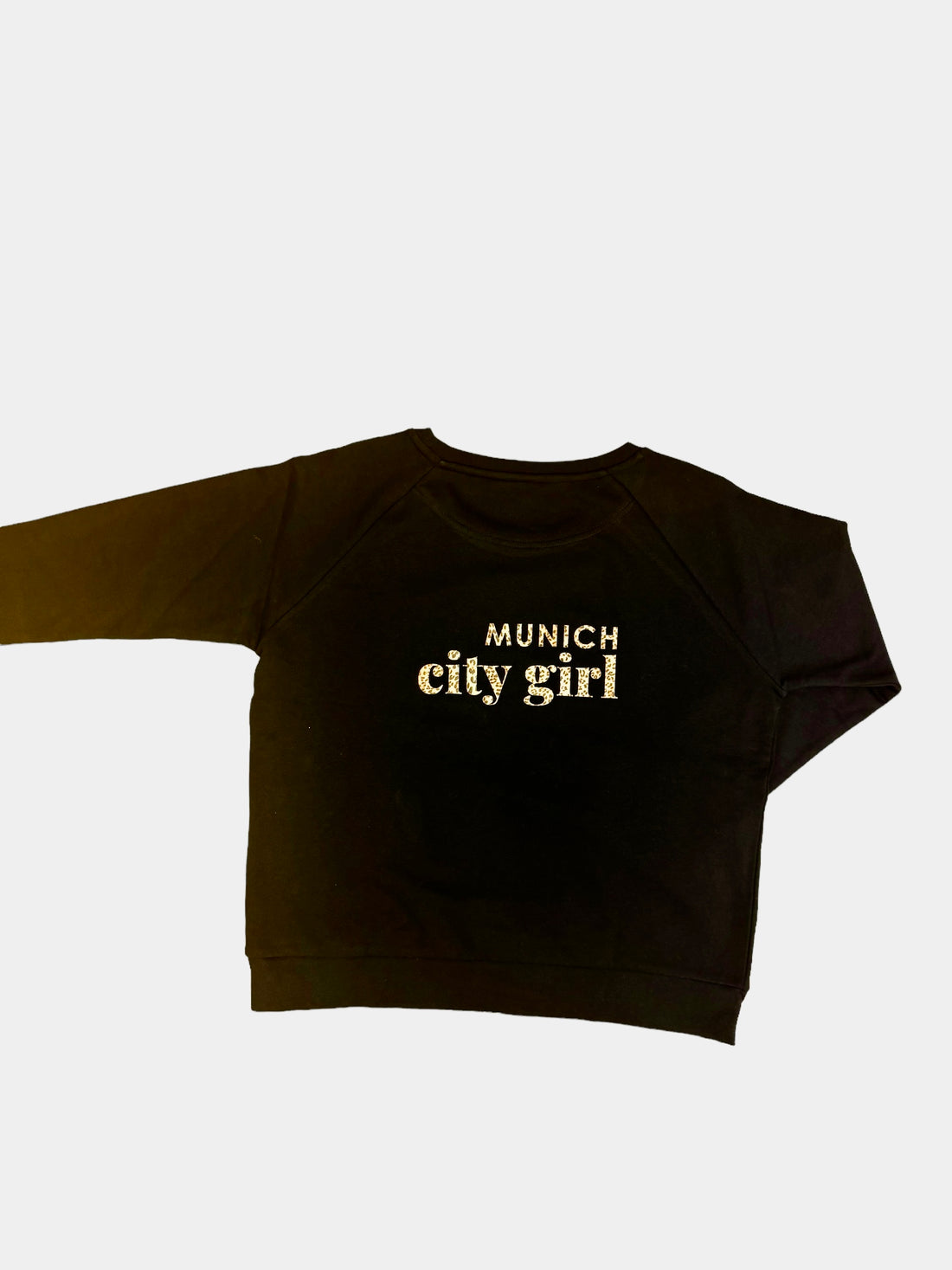 Auryn - Sweatshirt schwarz munich city girl leo hinten