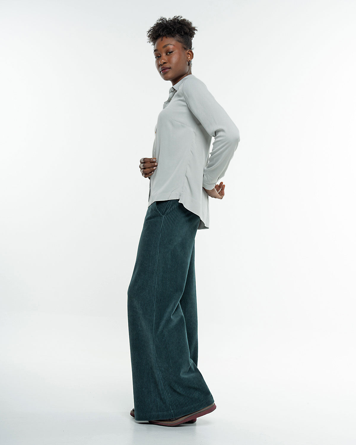 Alma &amp; Lovis - Hemdbluse aus fließendem EcoVero opal