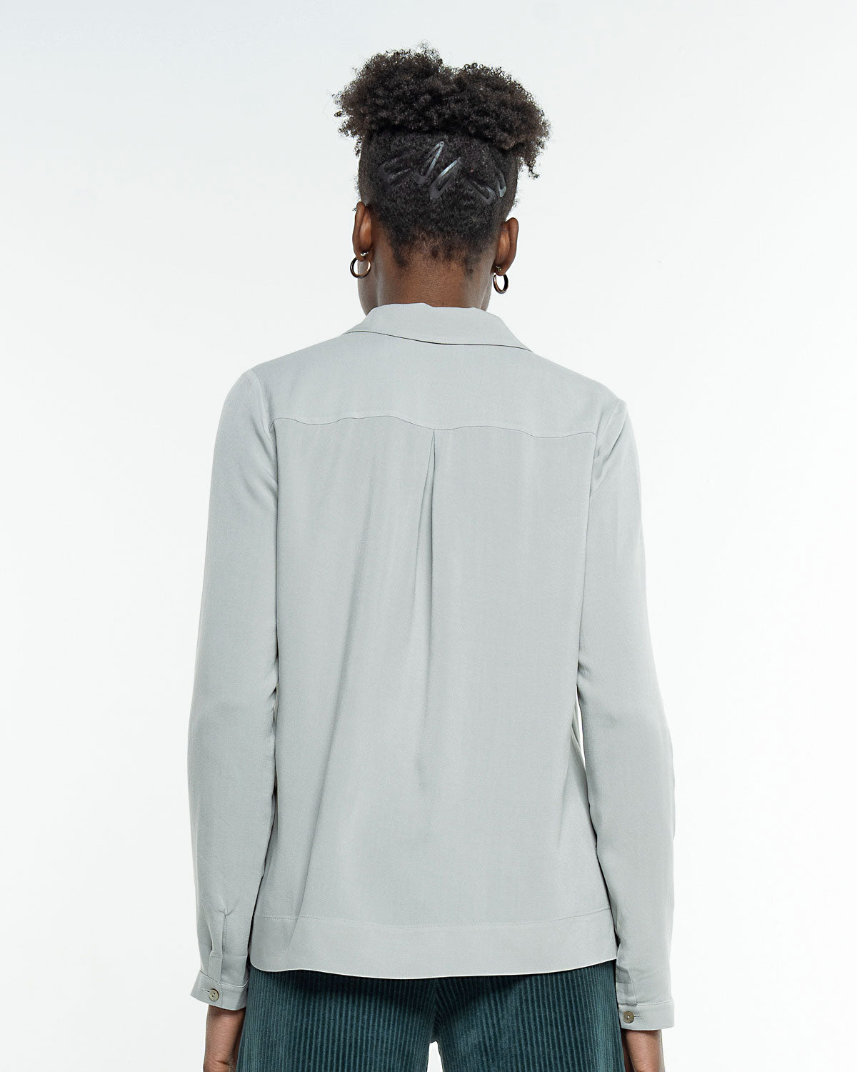 Alma &amp; Lovis - Hemdbluse aus fließendem EcoVero opal