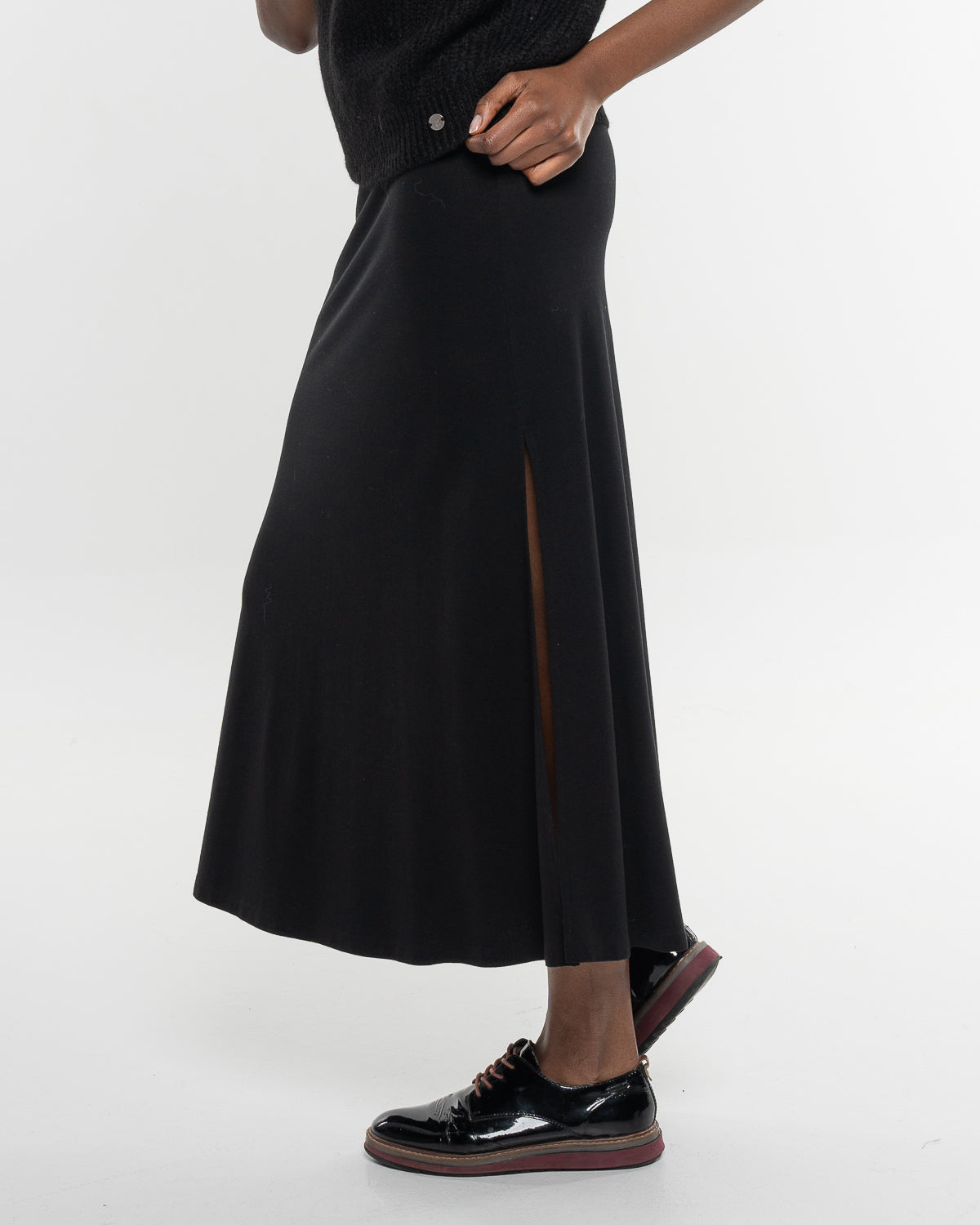 Alma &amp; Lovis - Midirock für Damen / Frauen in schwarz