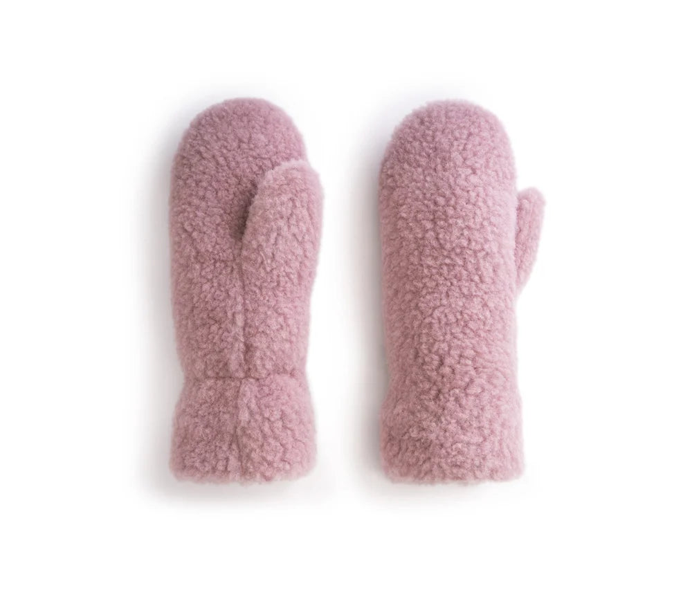 Alwero - Damen Handschuhe Gully Wolle (bio) Pink
