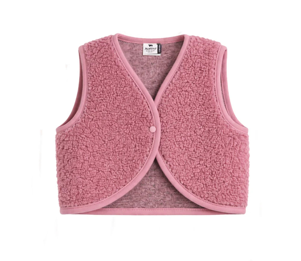 Alwero - Baby Wollweste LULU pink