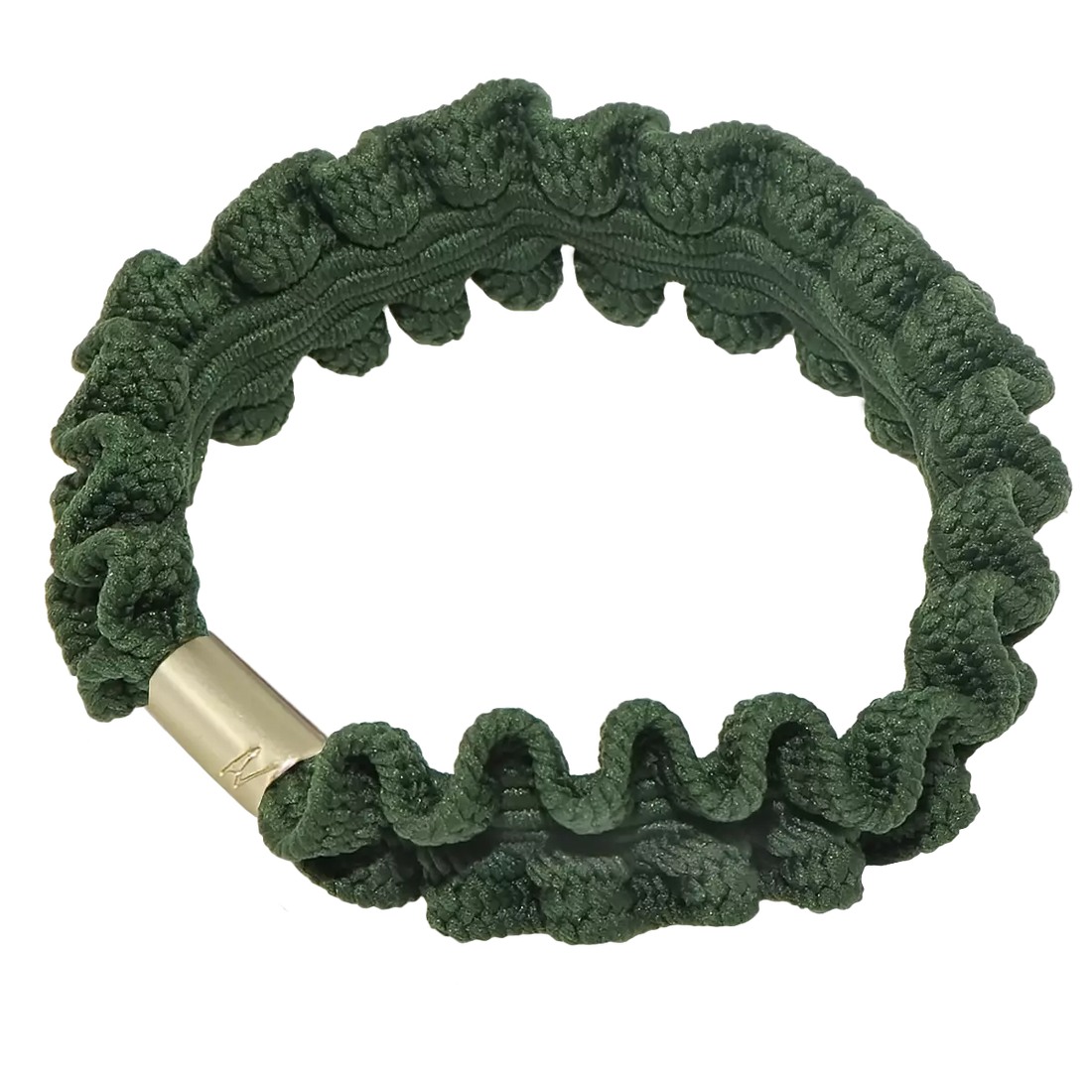 Annica Vallin - Haargummi Alexa emerald/tanne