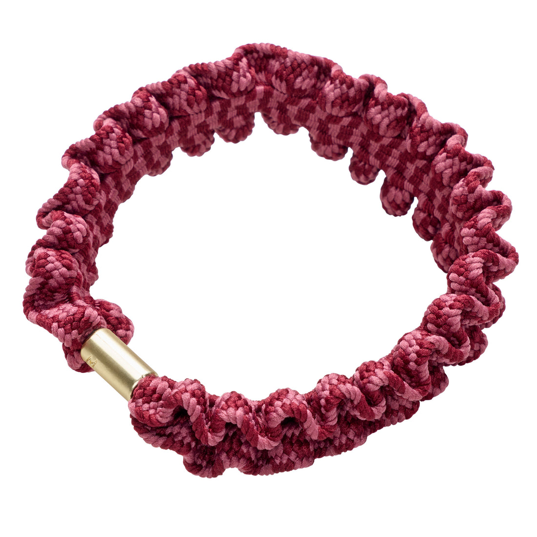 Annica Vallin - Haargummi Alexa bordeaux/rosa