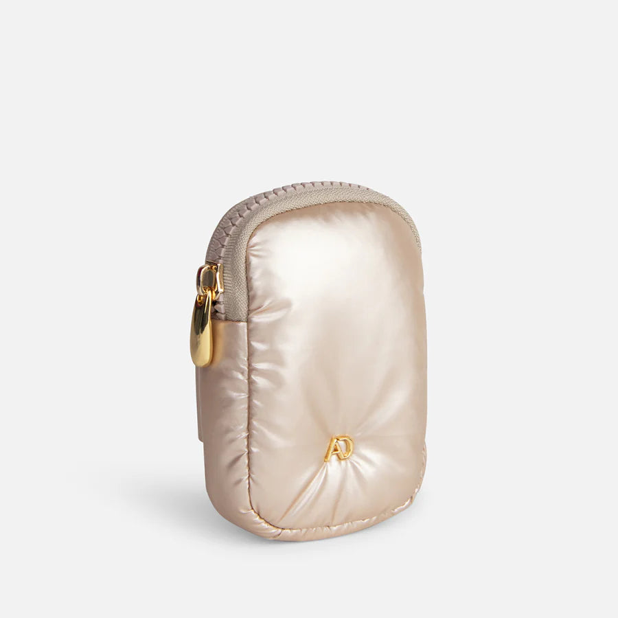 Any Di - Zip Pocket champagne Minitasche