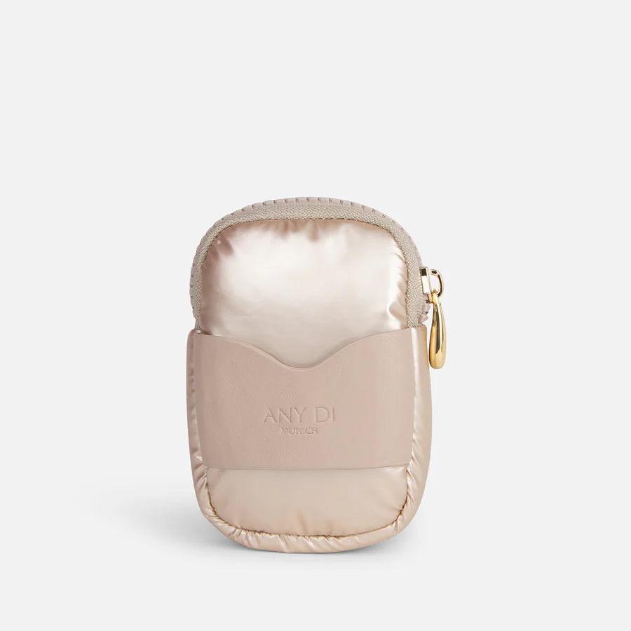 Any Di - Zip Pocket champagne Minitasche