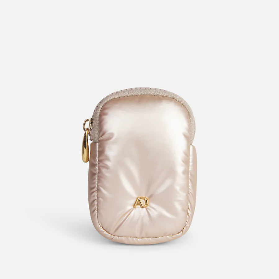 Any Di - Zip Pocket champagne Minitasche