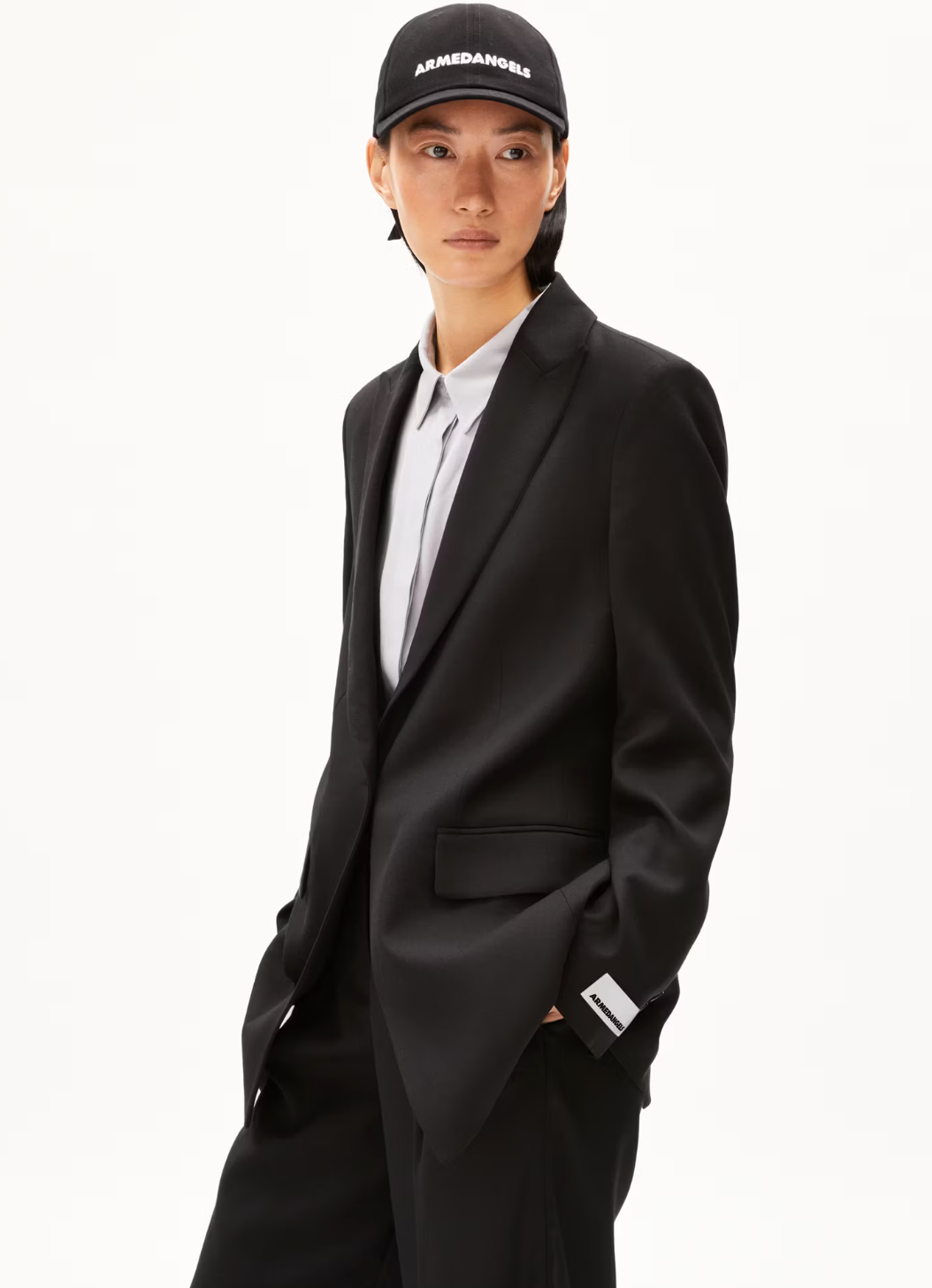 Armedangels - Blazer Mikulaa schwarz