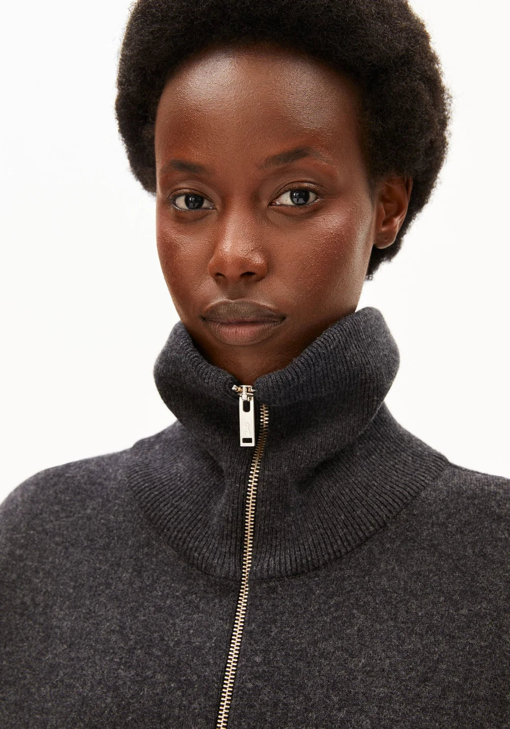 Armedangels - Strickjacke Bio-Wollmix, grau