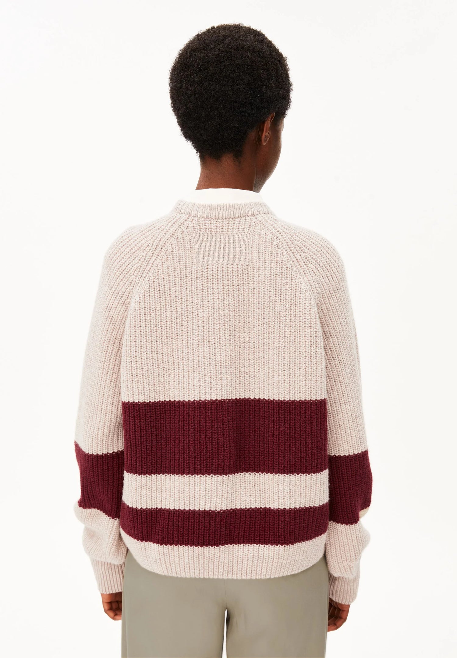 Armedangels - Strickpullover Bio-Wollmix, gestreift
