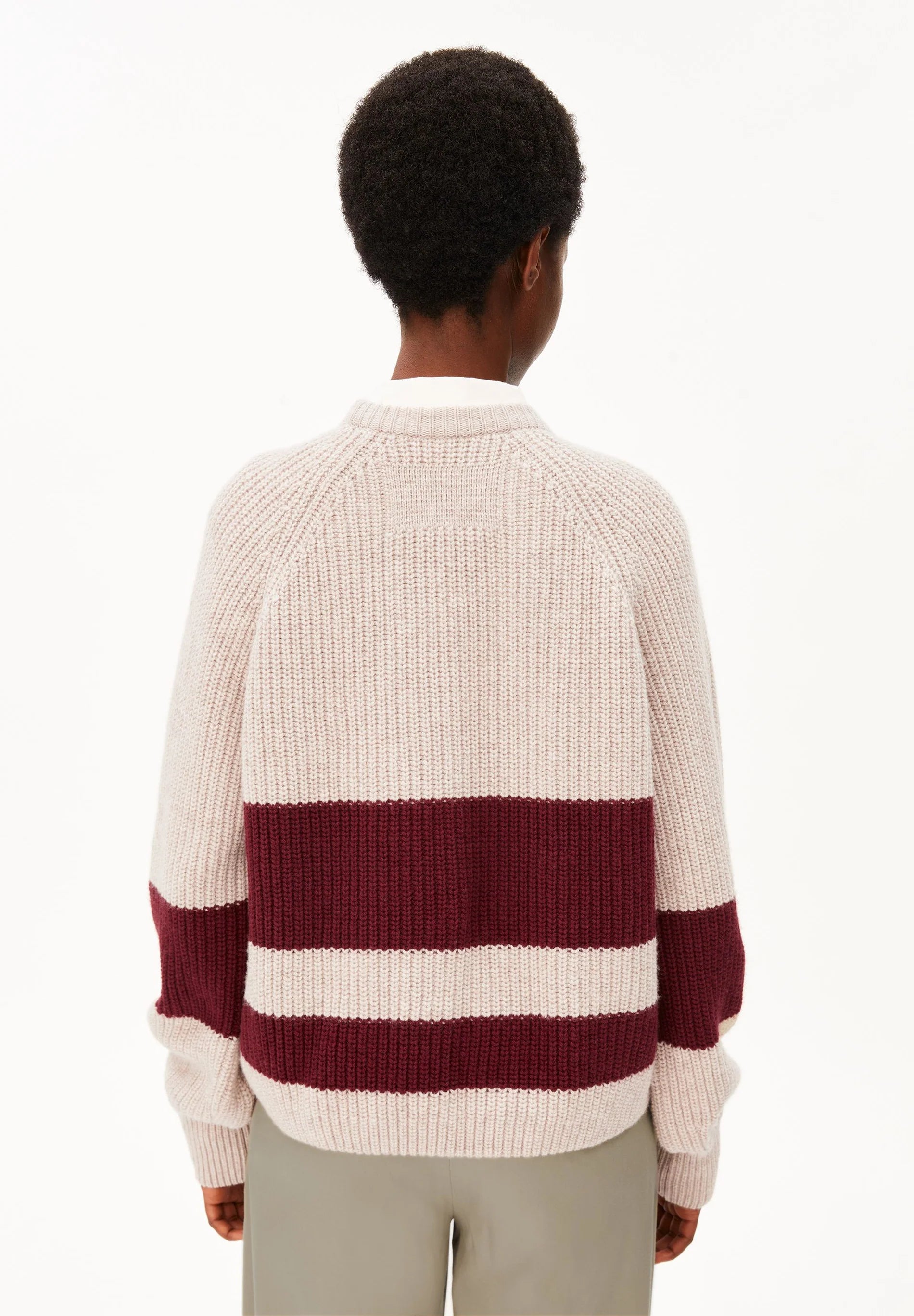 Armedangels - Strickpullover Bio-Wollmix, gestreift