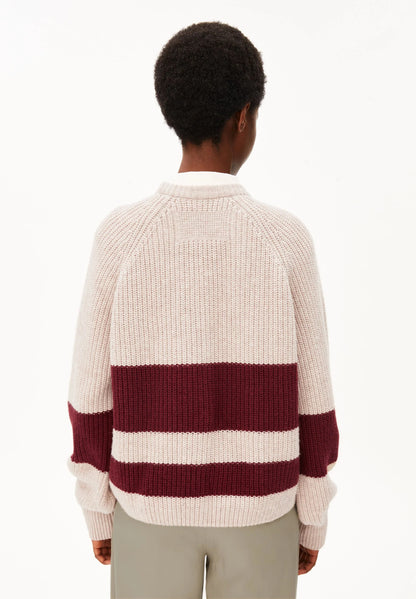 Armedangels - Strickpullover Bio-Wollmix, gestreift