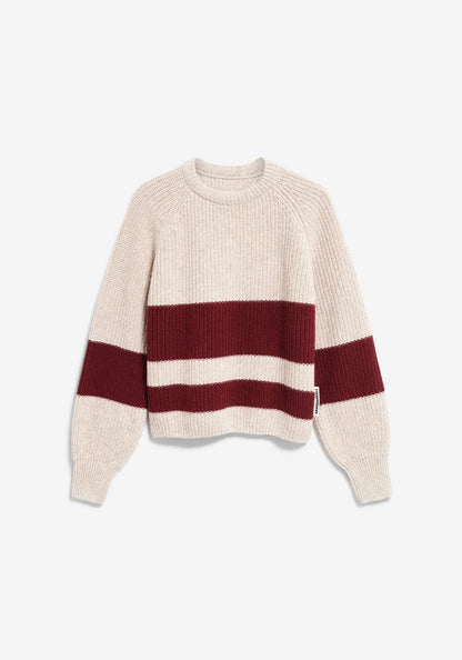 Armedangels - Strickpullover Bio-Wollmix, gestreift