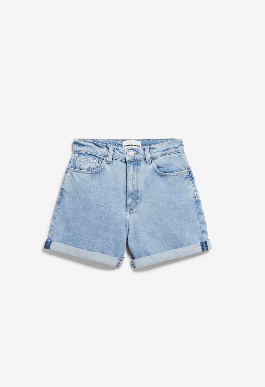 Armedangels - Jeansshort Sheaari fresh blue
