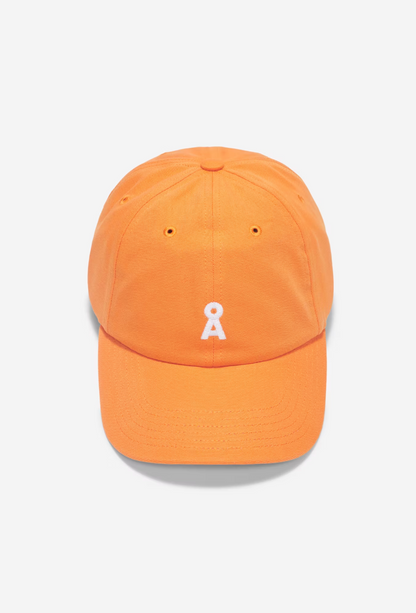 Armedangels - Kappe Yenaas Biobaumwolle light tangarine- sonnenschutz