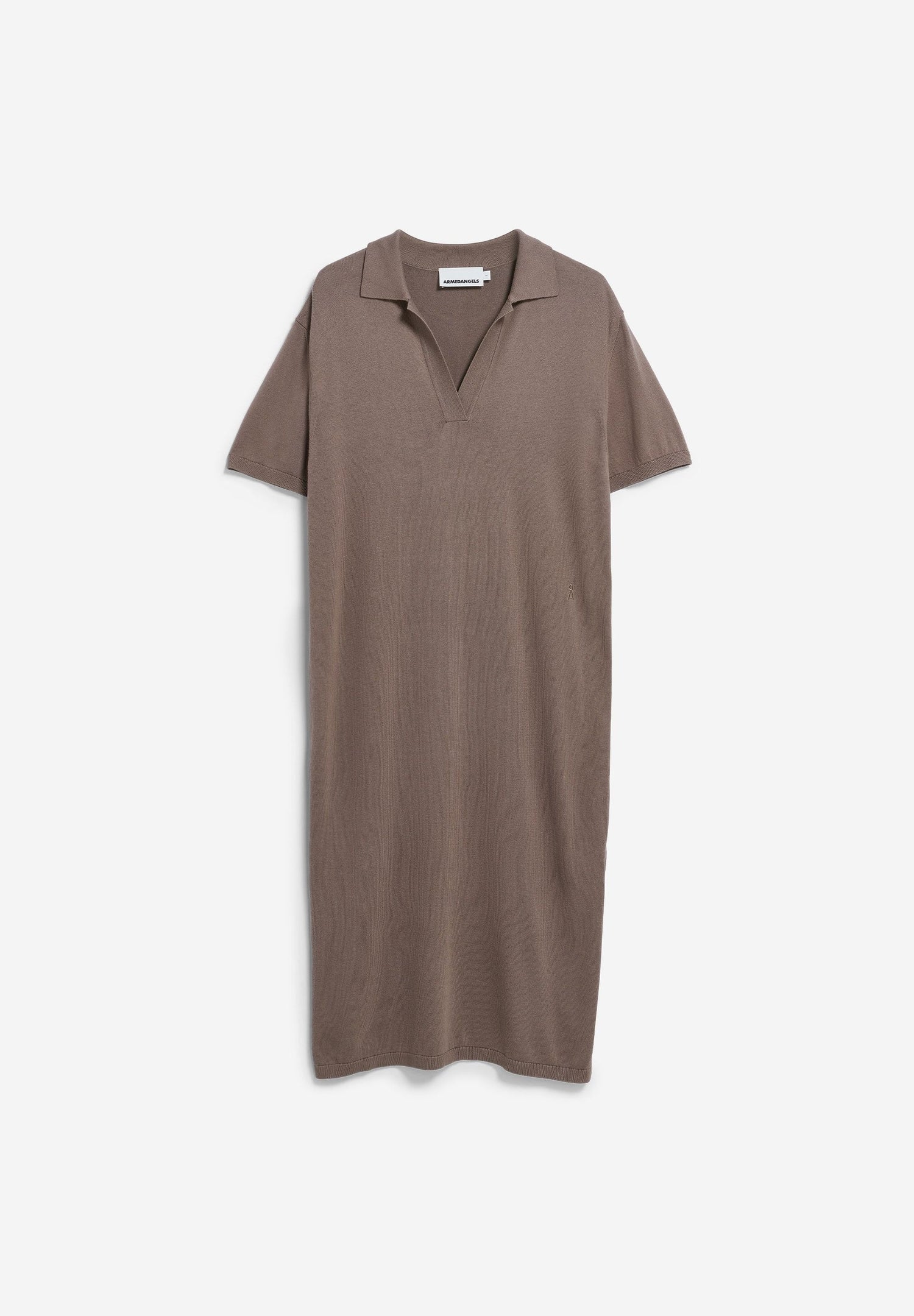 Armedangels - Damen Feinstrick Polokleid Bio-Baumwoll-Mix