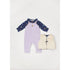 Arsène et les Pipelettes - Baby Bluse Blumenprint blau Baumwolle (Bio)