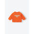 Arsène et les Pipelettes - Baby Sweatshirt Charme Fou orange