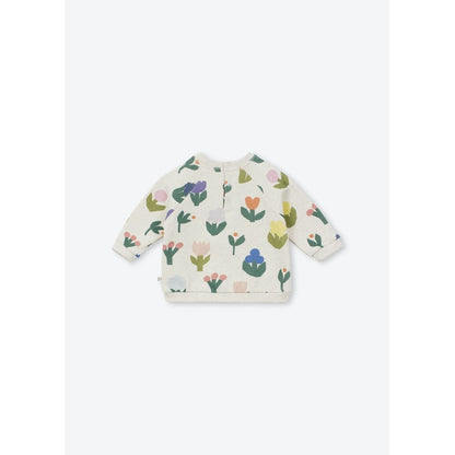Arsène et les Pipelettes - Baby Sweatshirt Blumenprint Baumwolle (Bio)