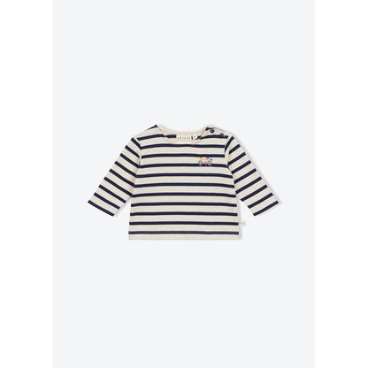 Arsène et les Pipelettes - Baby Langarmshirt Baumwolle (Bio) Marinière