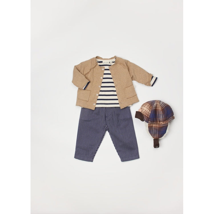 Arsène et les Pipelettes - Baby Langarmshirt Baumwolle (Bio) Marinière
