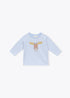 Arsène et les Pipelettes - Baby Langarmshirt Rentier blau