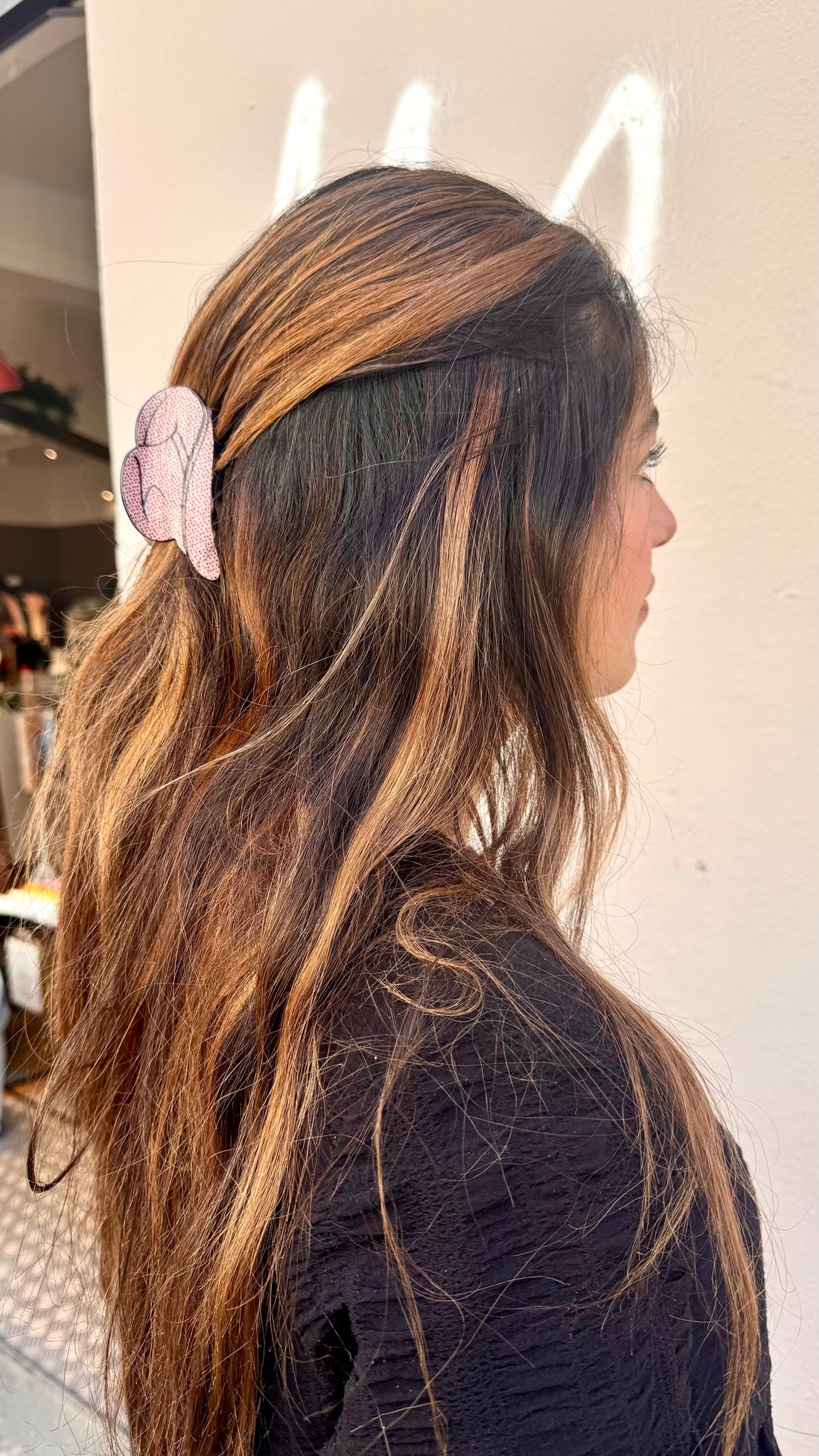 Auryn-Western-Cowboy-Haarklammer-gepunktet