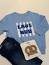 AURYN - Sweatshirt blau Lausbub Baumwolle (bio)