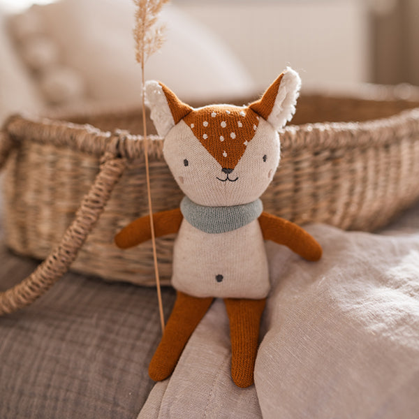 Ava & Yves - Babyrassel Baumwolle (bio) Reh