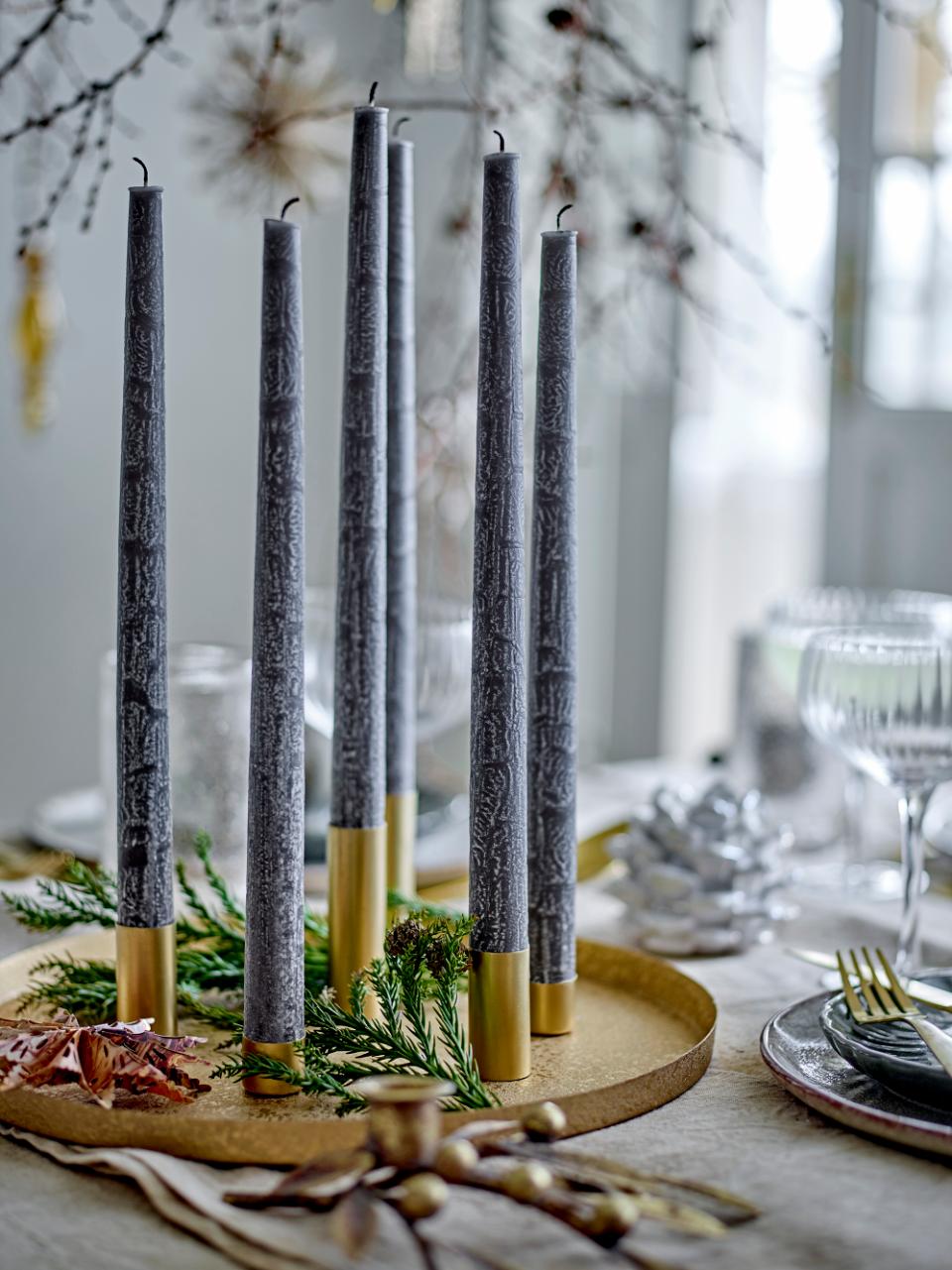 Bloomingville - Kerzenhalter gold metall