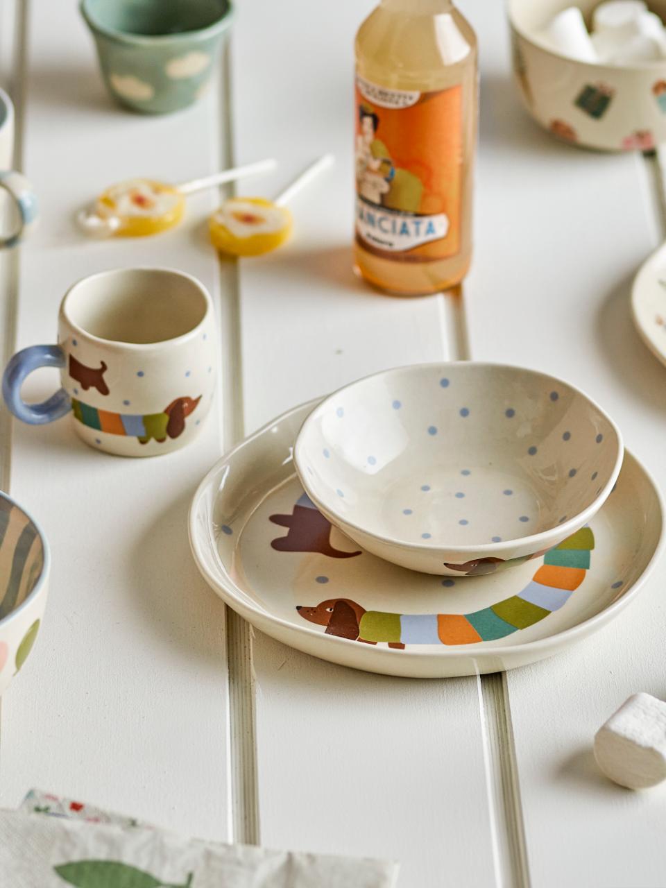 Bloomingville - Geschirr-Set &quot;Hund&quot;