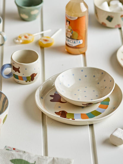Bloomingville - Geschirr-Set &quot;Hund&quot;