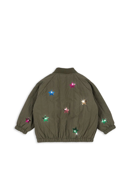 Konges Slojd - Kinder Bomberjacke Juno mit Pailletten Sterne