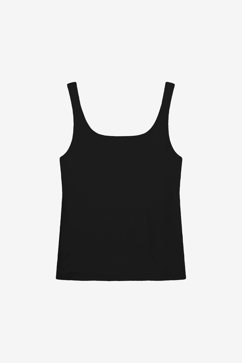 Bread&amp;Boxers-tanktop-scoop-schwarz
