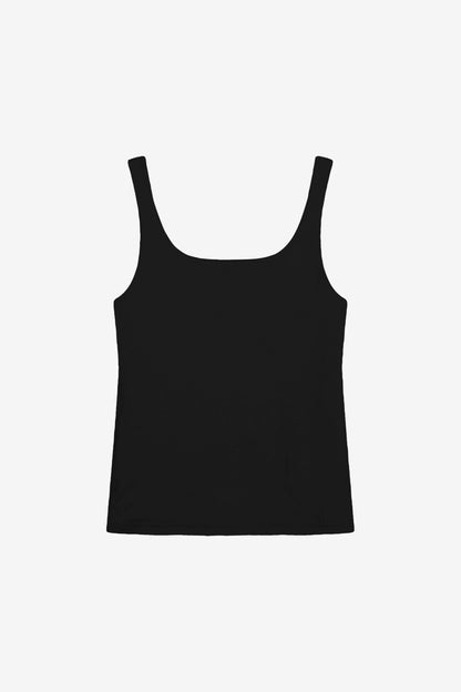 Bread&amp;Boxers-tanktop-scoop-schwarz