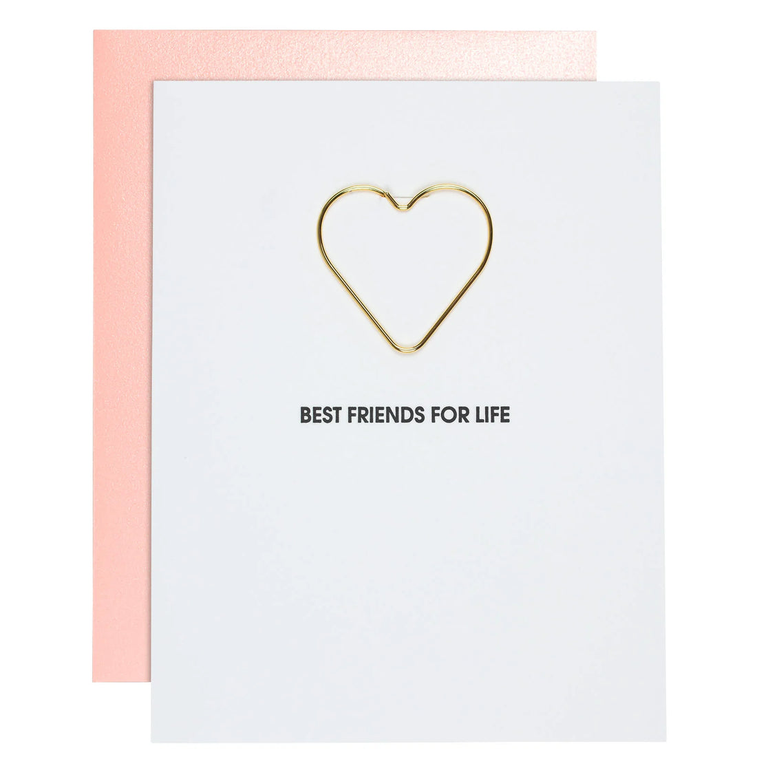Chez Gagné - Klappkarte Best Friends For Life / Grusskarte für Frauen