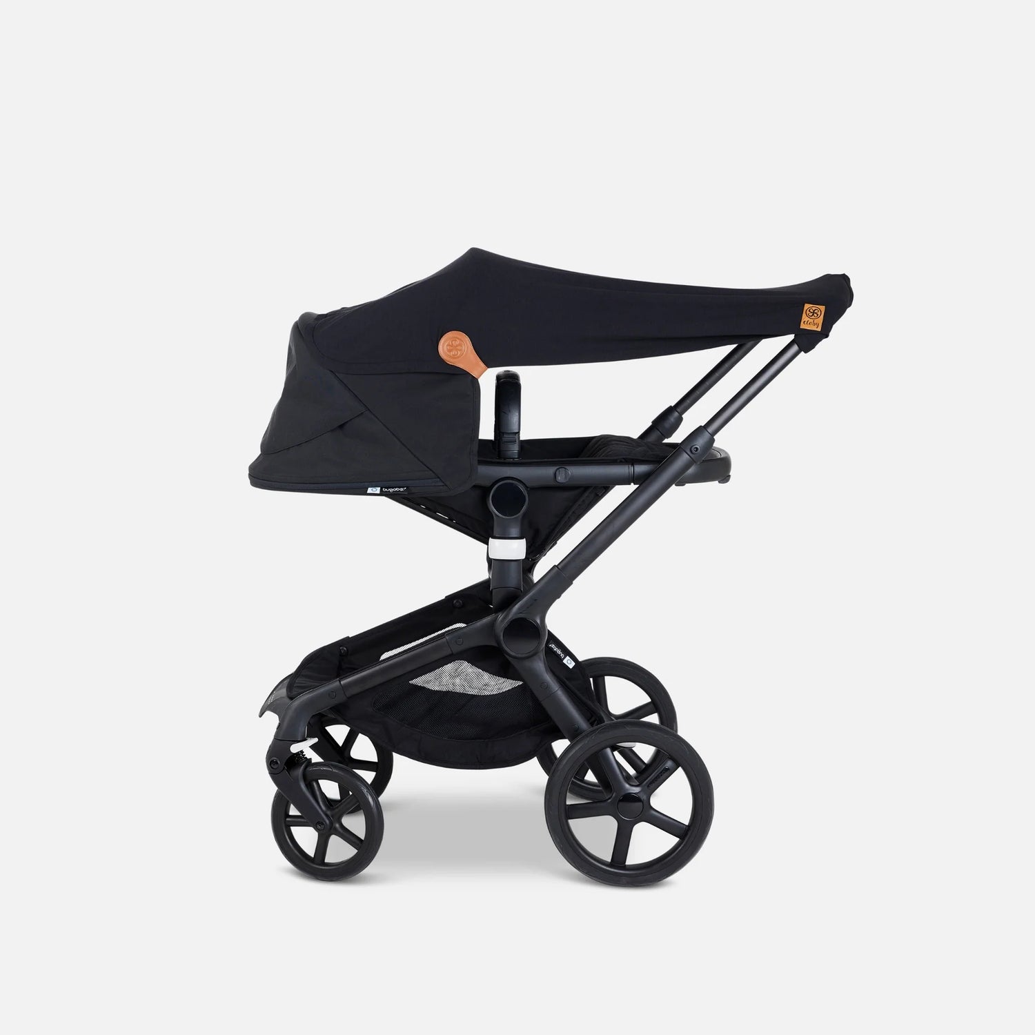 Cloby - Babydecke/ Sonnenschutz mit UV-Schutz 50+ schwarz